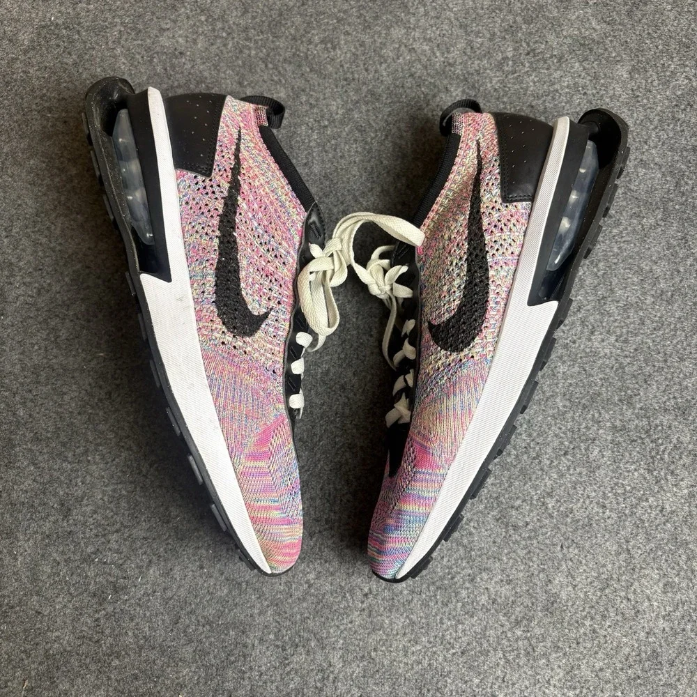 Nike Air Max Flyknit Racer Ghost Green Pink Blast Men's Size 11 DJ6106-300